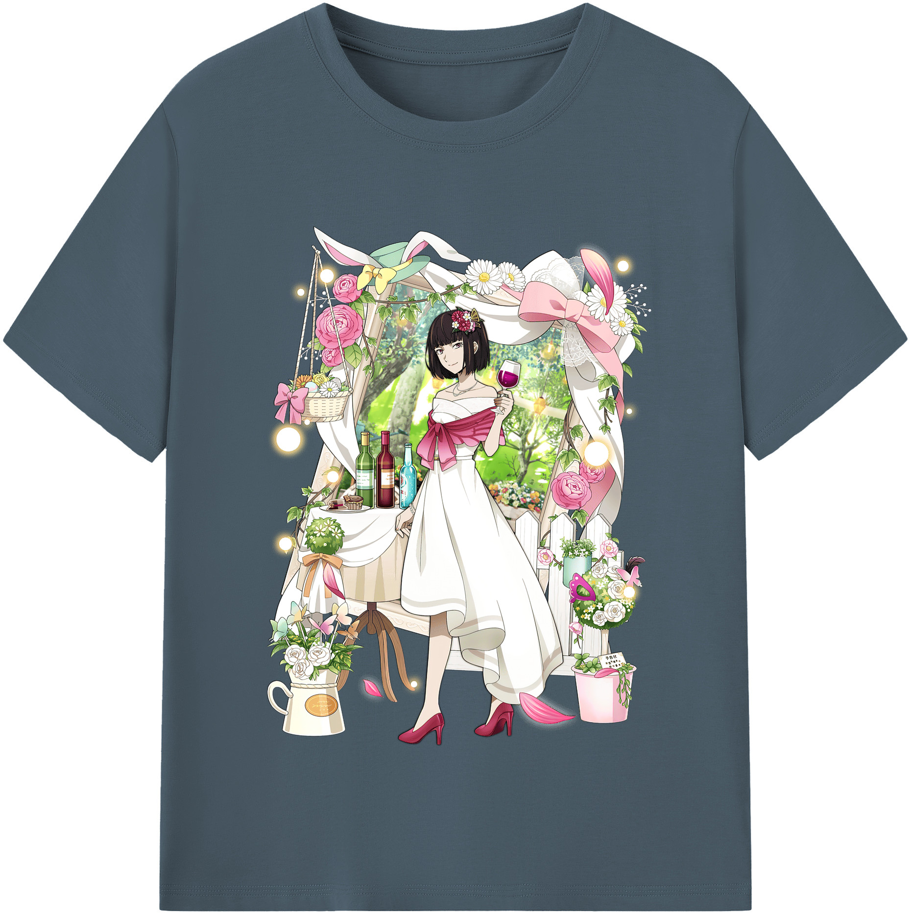 （画像用） 文豪ストレイドッグス Bungo Stray Dogs 綿100％半袖Tシャツ（フロントプリント）